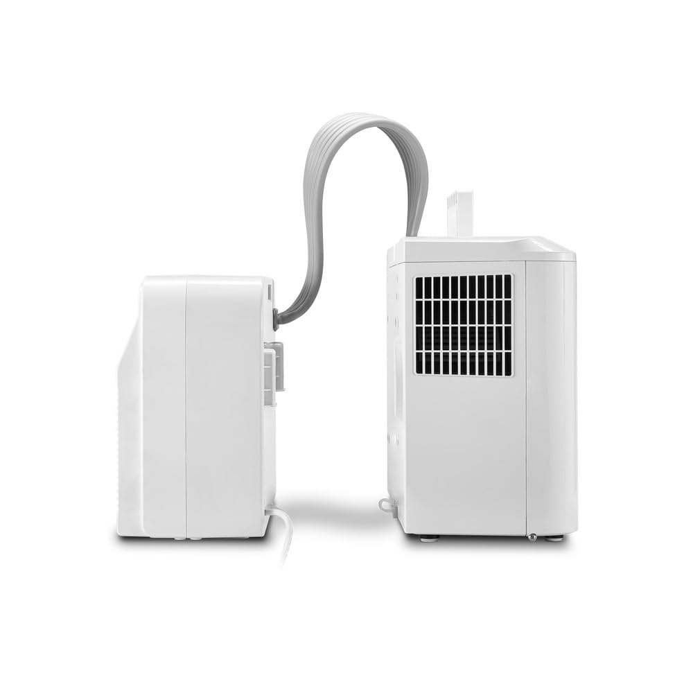 TROTEC PAC C 1500 S - Climatiseur mobile de camping 3 en 1 connecté Wi-Fi : refroidissement, déshumidification & ventilation, 1.500 W, réservoir 4,4L, idéal : tente, camping-car, caravane, mobil home