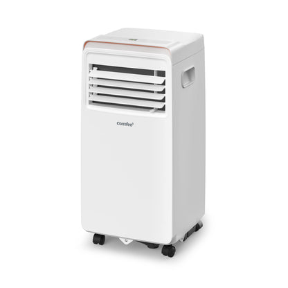COMFEE' Climatiseur portable 9000 BTU/H, AMBRA 10C, 2,6 kW, 25㎡/68 m³, 3 en 1 climatiseur portable, ventilateur, refroidissement, déshumidification, 24H minuteur, mode de sommeil, fonction suivi