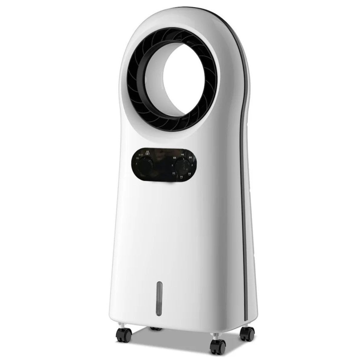 NIKLAS - Climatiseur Mobile 110W 4 en 1 : Ventilateur, Rafraichisseur, Humidificateur d'air sur roues 3 Vitesses