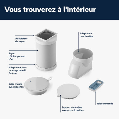 De'Longhi Pinguino Compact ES72 YOUNG, Modèle 2022, Climatiseur Mobile Silencieux, 8.300 BTU/h, 2,1 kW, 60m3, Gaz R290, Fonction Déshumidificateur, 24 Heures Timer, Classe Énergétique A, Blanc