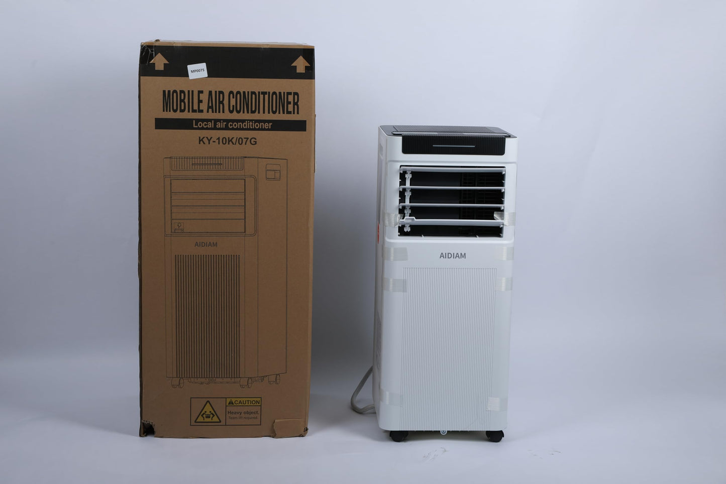 Climatiseur portable, 10 000 BTU AC portable jusqu'à 40 m², unité AC 3 en 1 avec modes refroidissement, déshumidificateur et ventilateur, télécommande et minuterie 24 h, unité AC pour chambres, salons