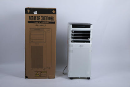 Climatiseur portable, 10 000 BTU AC portable jusqu'à 40 m², unité AC 3 en 1 avec modes refroidissement, déshumidificateur et ventilateur, télécommande et minuterie 24 h, unité AC pour chambres, salons